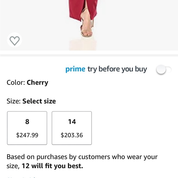 Off the shoulder gown - Picture 3 of 3